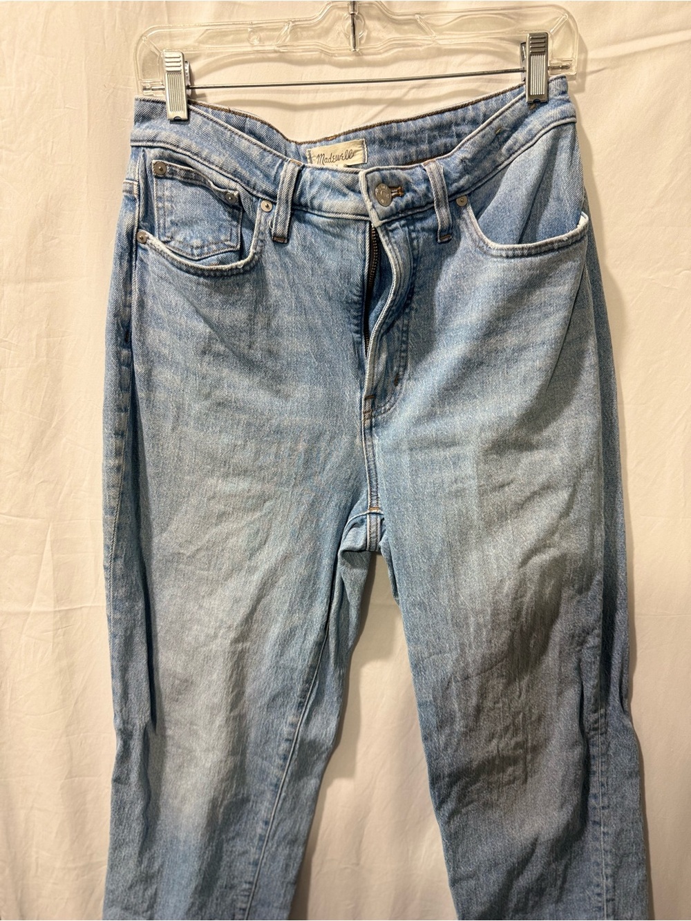 Madewell Light Blue Straight Leg Jeans